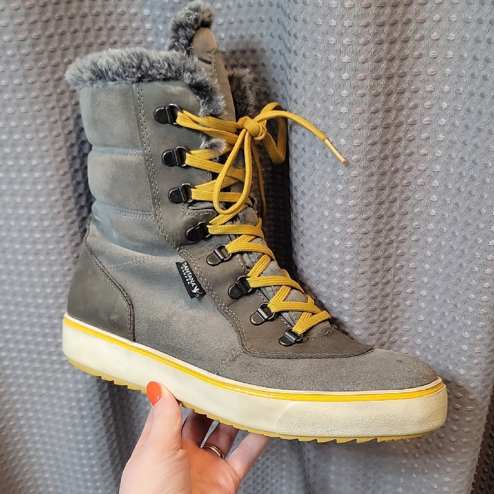 Aquatherm Canada Athletic Winter Boot- Mara Mustard Size 42